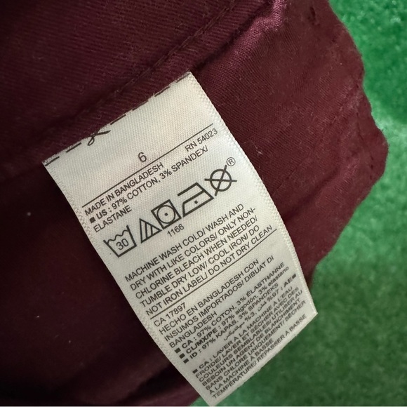 Old Navy Red High Waist Shorts - Picture 4 of 4